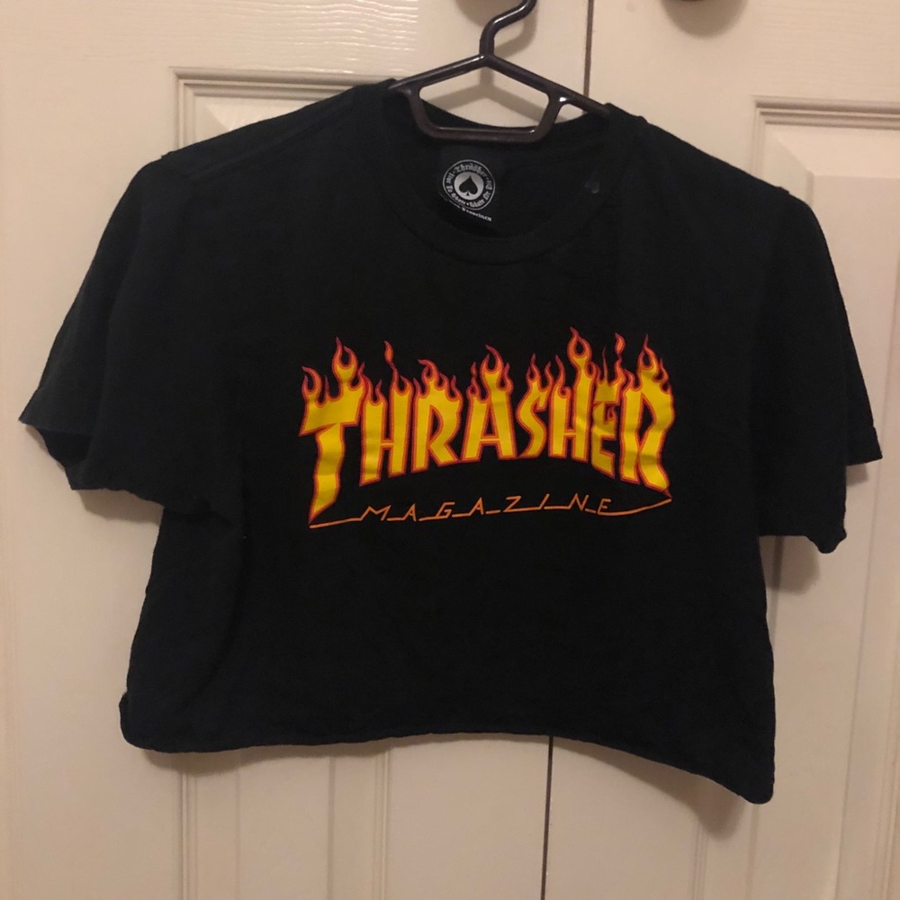 Thrasher crop top